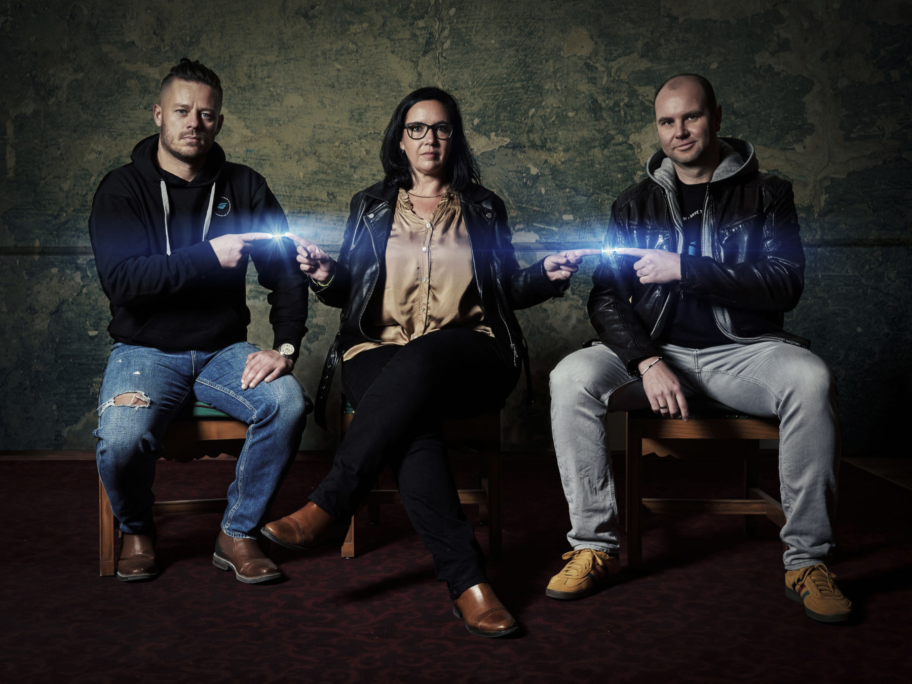 STAGE-IT Datenfluss Teamportrait, Aldin Zunic, Eva Quereser, Christoph Quereser