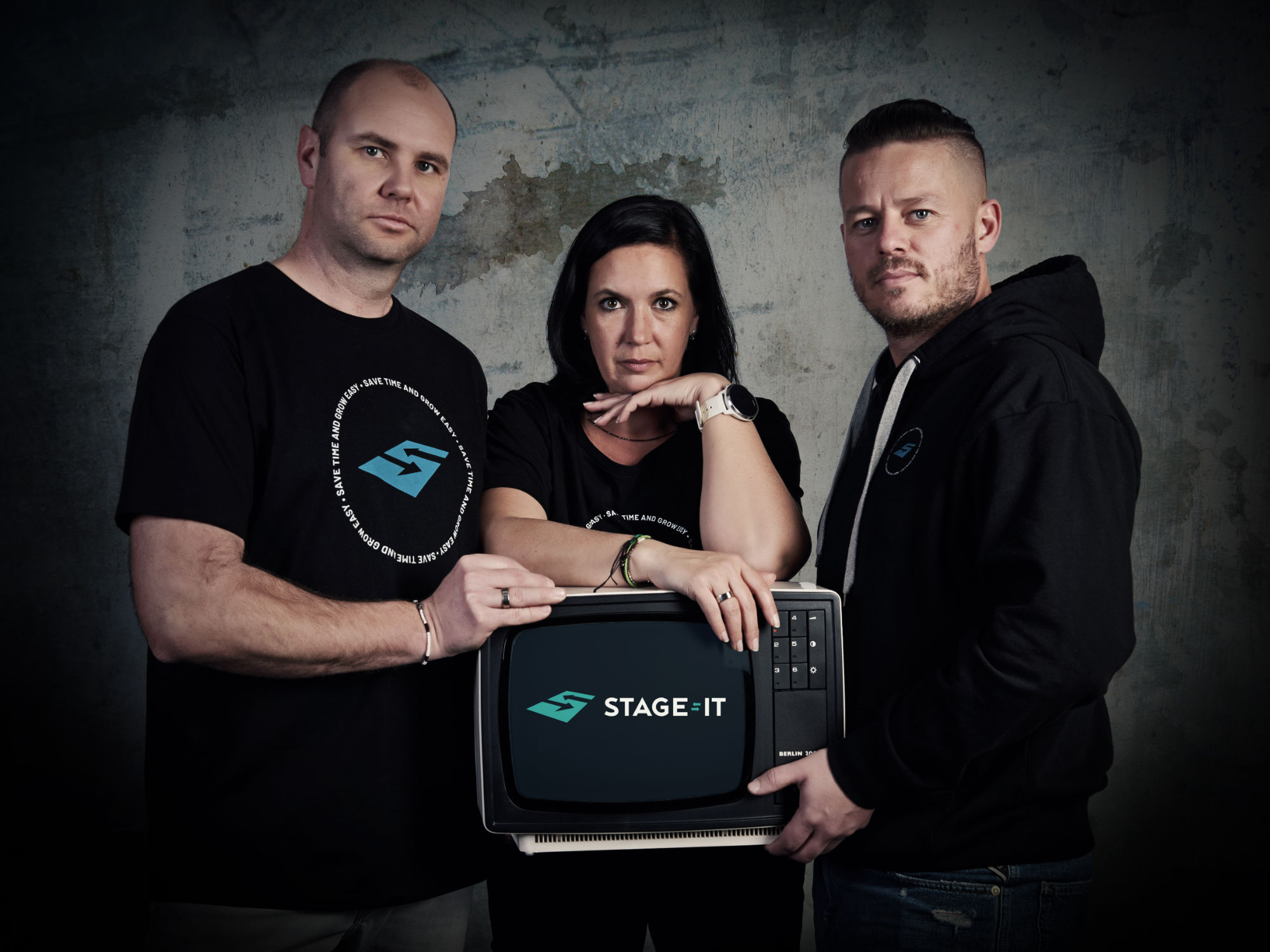 STAGE-IT Team Christoph Quereser, Eva Quereser, Aldin Zunic